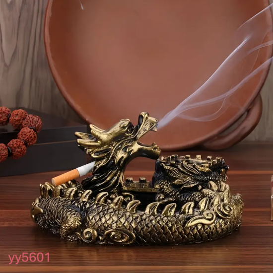 YY5601 Vintage Stil Ejderha Küllük Silikon Kalıp – Gizemli ve Şık Dekoratif Hediye!